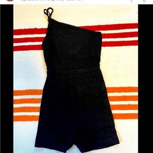 New with tags Zara asymmetric jumpsuit.